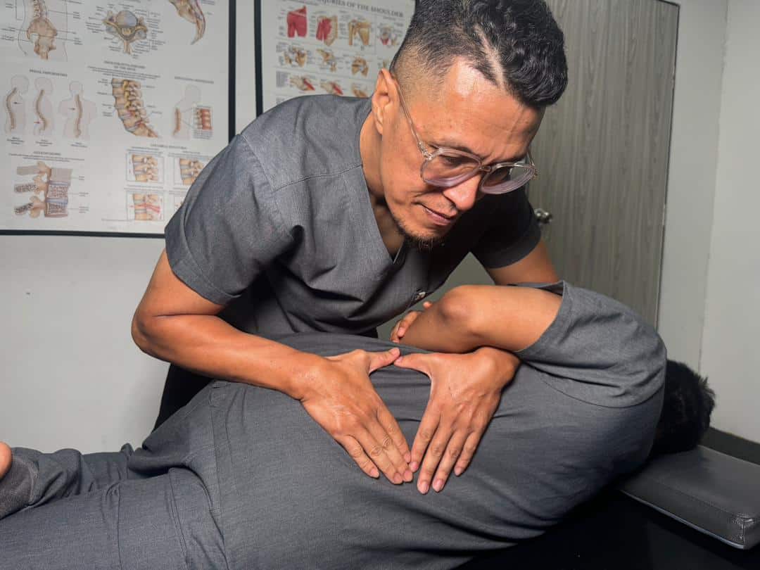 Professional therapy setup